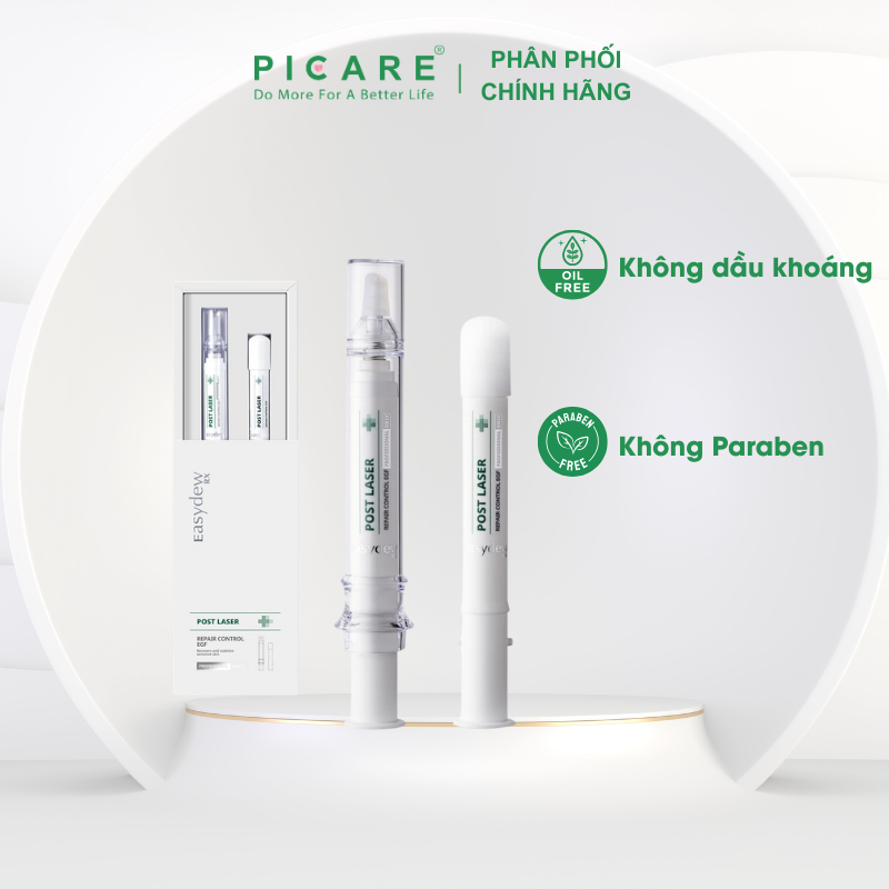 Tinh Chất Hỗ Trợ Phục Hồi Da Sau Tổn Thương Easydew RX Post Laser Repair Control EGF 10ml x 2 ống