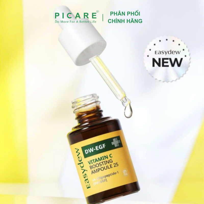 Serum Hỗ Trợ Làm Sáng, Mờ Thâm Nám Easydew DW-EGF Vitamin C Boosting Ampoule 25 13g