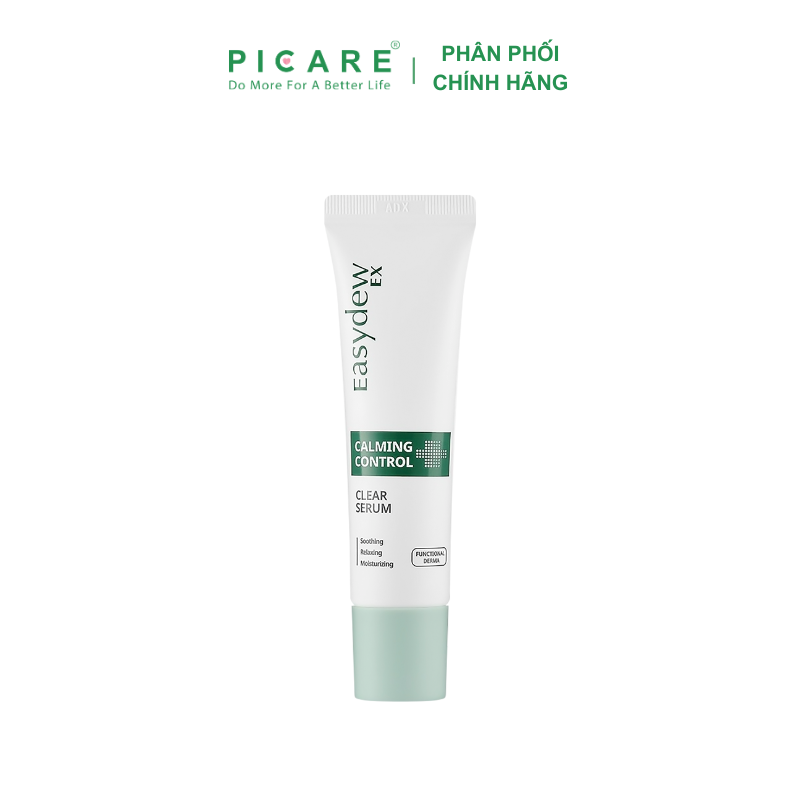 Serum Cung Cấp Dưỡng Chất Cho Da Mụn Sau Tổn Thương Easydew Ex Calming Control Clear Serum 30ml