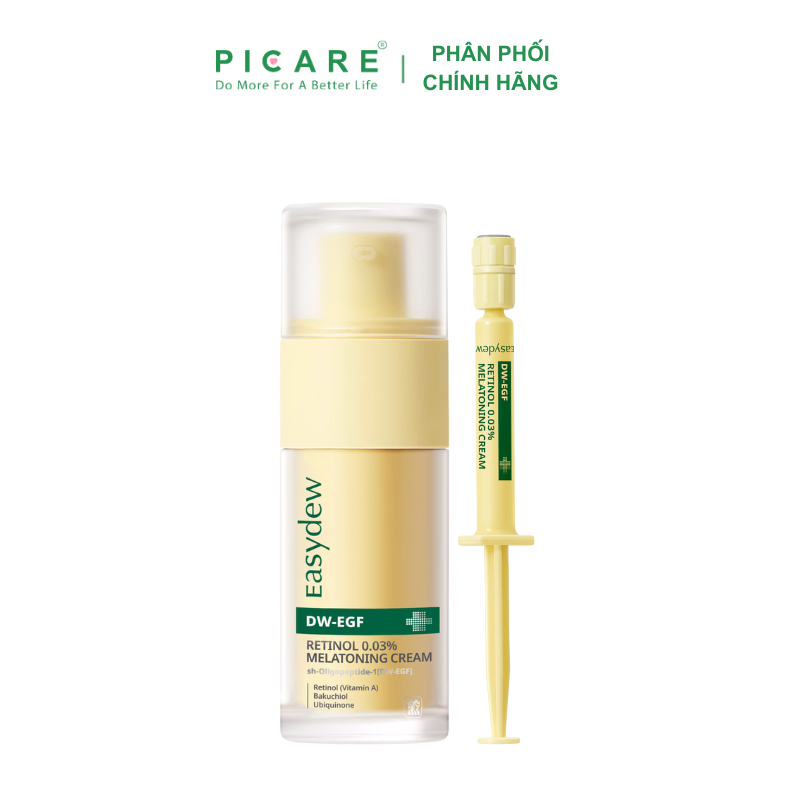 Tinh Chất Chống Lão Hóa, Tái Tạo Da Easydew DW-EGF RETINOL 0.03% MELATONING CREAM 30ml (Basic)