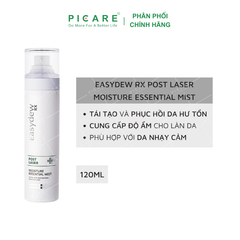 Xịt Dưỡng Cấp Ẩm Và Làm Dịu Da, Hỗ Trợ Phục Hồi Da Sau Tổn Thương Easydew RX Post Laser Moisture Essential Mist 120ml