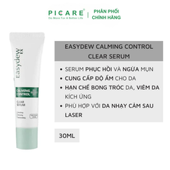 Serum Cung Cấp Dưỡng Chất Cho Da Mụn Sau Tổn Thương Easydew Ex Calming Control Clear Serum 30ml