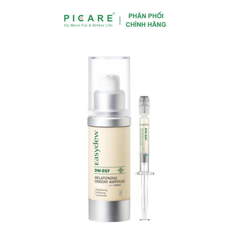 Ống Tinh Chất Chống Thâm Nám, Tái Sinh Trẻ Hóa Làn Da Easydew DW-EGF Melatoning Oneday Ampoule 1mlx7 ống