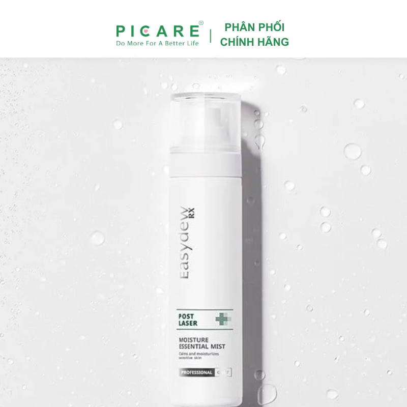 Xịt Dưỡng Cấp Ẩm Và Làm Dịu Da, Hỗ Trợ Phục Hồi Da Sau Tổn Thương Easydew RX Post Laser Moisture Essential Mist 120ml