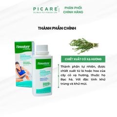 Phấn khử mùi chuyên dụng cho chân và giày - Timodore Deodorant Powder  75g