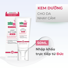 Kem làm dịu, cải thiện và ngăn ngừa  kích ứng cho da nhạy cảm, dễ mẩn đỏ ban ngày SPF 20 - Sebamed Anti-Redness Light Day Care SPF 20 - 50ml