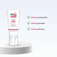Kem làm dịu, cải thiện và ngăn ngừa  kích ứng cho da nhạy cảm, dễ mẩn đỏ ban ngày SPF 20 - Sebamed Anti-Redness Light Day Care SPF 20 - 50ml