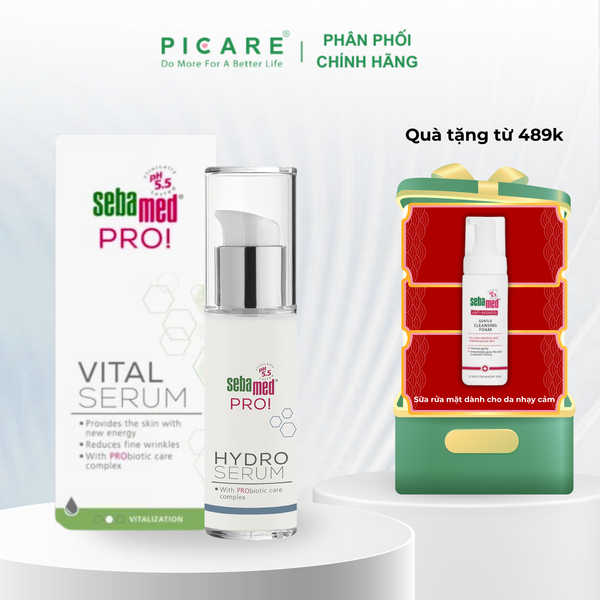 Serum Postbiotics - nuôi dưỡng, cải thiện và trẻ hóa da - Sebamed Pro! Vital Serum 30ml