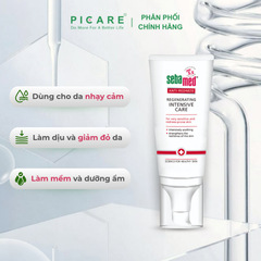 [ 01/2028 ] Kem làm dịu, cải thiện kích ứng cho da nhạy cảm, dễ mẩn đỏ ban đêm - Sebamed Anti-Redness Regenerating Intensive Care 50ml