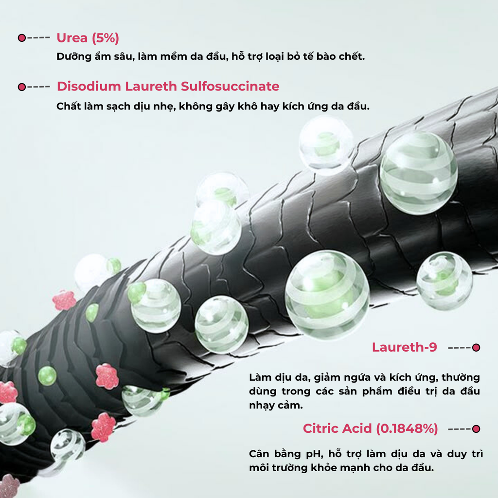 [ 03/2027 ] Dầu gội dưỡng ẩm dành cho da chàm, vảy nến, da khô Urea 5% - Sebamed Extreme Dry Skin Relief Shampoo 5% Urea - 200ml