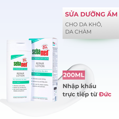 [ 10/2026 ] Sữa dưỡng ẩm dành cho da chàm, vảy nến, da khô - Sebamed Extreme Dry Skin Repair Lotion 10% Urea 200ml
