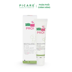 Kem Postbiotics giúp mờ thâm và trẻ hoá dành cho mắt - Sebamed Pro! Revitalizing Eye Cream 15ml