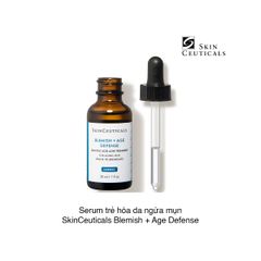 Tinh Chất Giảm Mụn, Ngăn Lão Hóa Skinceuticals Correct Blemish + Age Defense 30ml