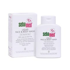 Sữa Rửa Mặt Và Tắm Toàn Thân Cho Da Nhạy Cảm Sebamed Liquid Face & Body Wash 50ml