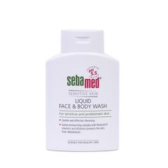 Sữa Rửa Mặt Và Tắm Toàn Thân Cho Da Nhạy Cảm Sebamed Liquid Face & Body Wash 50ml