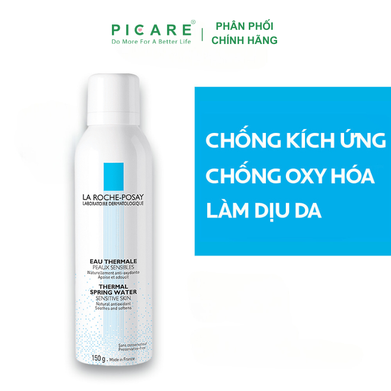 Xịt Khoáng Làm Dịu Và Bảo Vệ Cho Da Nhạy Cảm La Roche-Posay Thermal Spring Water 150ml