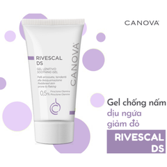 Gel Canova Làm Dịu Da, Ngăn Ngừa Tiết Bã Nhờn Canova Rivescal DS Soothing Gel 50ML