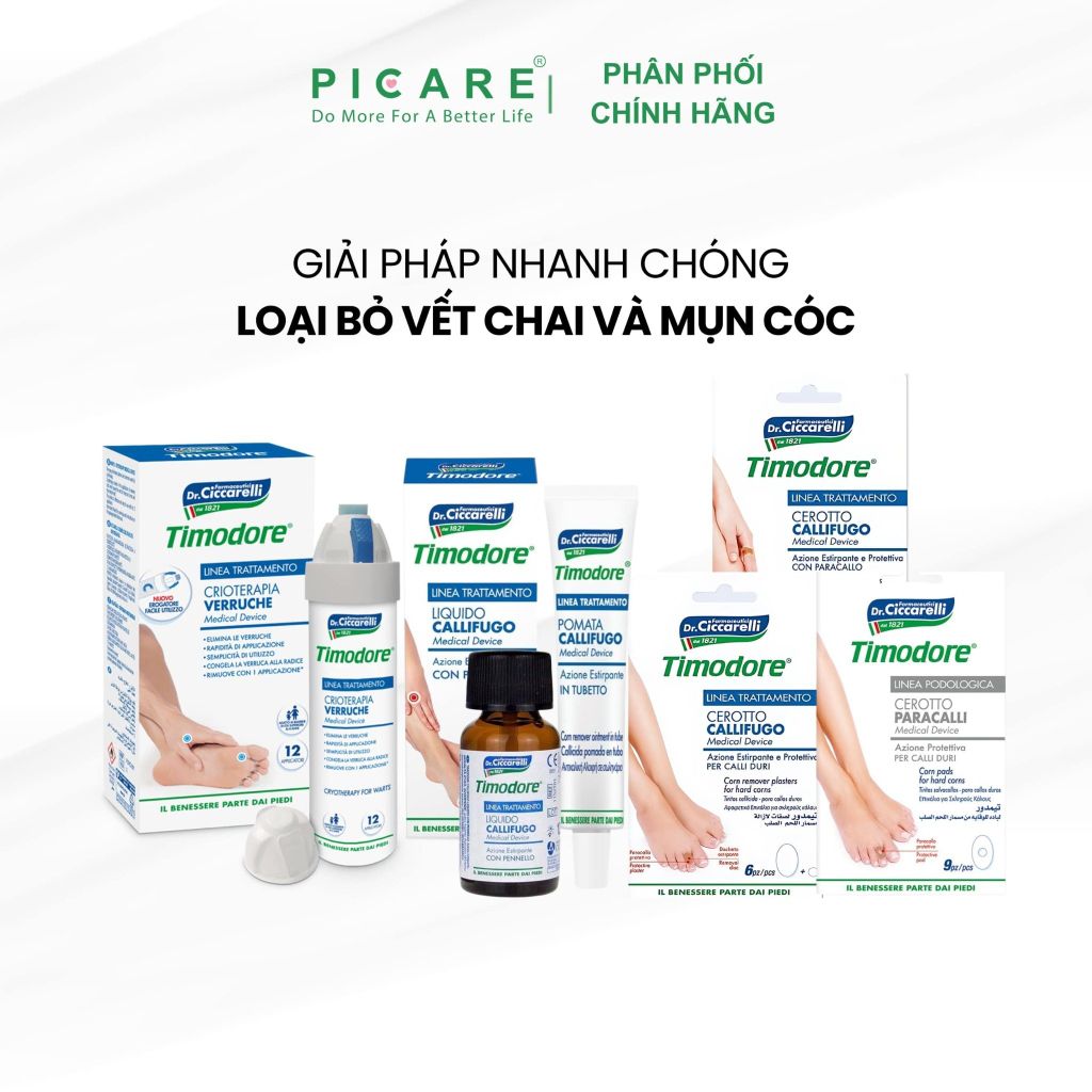 Thuốc mỡ loại bỏ vết chai – Timodore Corn Remover Ointment Ciccarelli 5ml