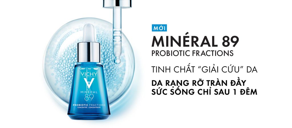 Tinh chất giải cứu làn da tức thì Vichy Mineral 89 Probiotic Fractions 30ml