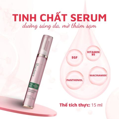 Tinh Chất Hỗ Trợ Phục Hồi Quầng Thâm, Bọng Mắt Ban Đêm Easydew Ex Brightening Ampoule 15ml