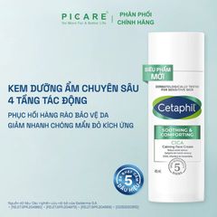 Kem dưỡng ẩm làm dịu phục hồi chuyên sâu Cetaphil Soothing and Comforting Cica Calming Face Cream 45ml