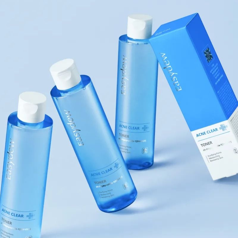 Toner Cấp Ẩm, Làm Dịu, Giảm Bã Nhờn Easydew Acne Clear Toner 200ml