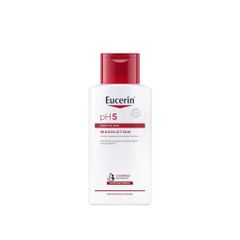 Sữa tắm và rửa mặt dành cho da nhạy cảm Eucerin Washlotion pH5 200ml - 63071