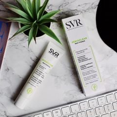 Kem dưỡng giảm mụn thông thoáng lỗ chân lông SVR Sebiaclear Mat+ Pores 40ml