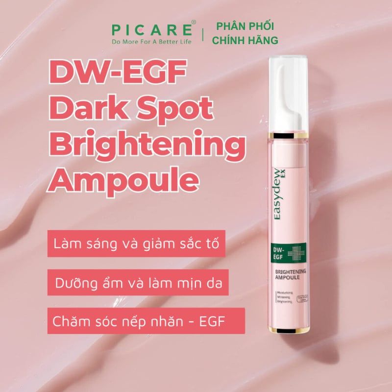 Tinh Chất Hỗ Trợ Phục Hồi Quầng Thâm, Bọng Mắt Ban Đêm Easydew Ex Brightening Ampoule 15ml