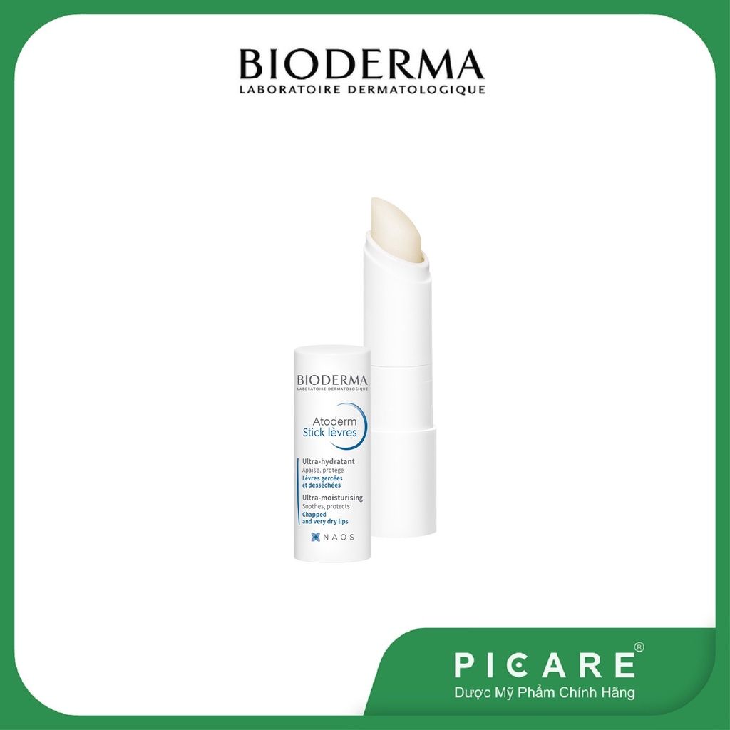 Son Dưỡng Ẩm Và Làm Mềm Môi Bioderma Atoderm Stick Levres 4g