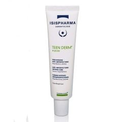 Kem Hỗ Trợ Giảm Mụn Trứng Cá Isis Pharma Teen Derm Alpha Pure 30ml