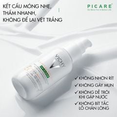 Kem chống nắng dành cho da dầu mụn, mụn nội tiết Vichy Capital Soleil UV-Clear Anti-Imperfections Water fluid 40ml