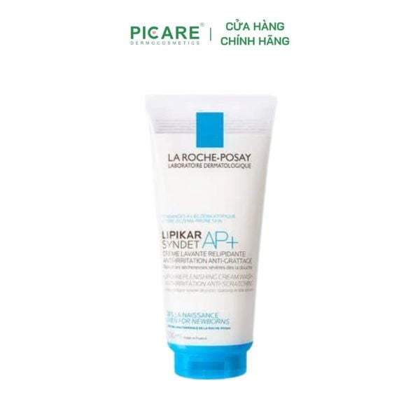 Sữa rửa mặt và tắm cho da khô đến rất khô La Roche Posay Lipikar Syndet AP+ 200ml