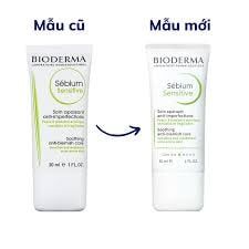 Kem dưỡng cho da mụn nhạy cảm Bioderma Sebium Sensitive 30ml