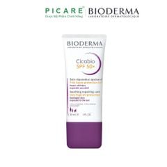 Kem dưỡng phục hồi da và chống nắng cho da sau vết thương Bioderma Cicabio Creme SPF 50+ 30ml