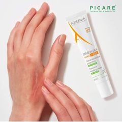 Kem hỗ trợ liền sẹo phục hồi và tái tạo da bị tổn thương có chống nắng A-Derma Epitheliale A.H Ultra SPF50+ Cr 40ml