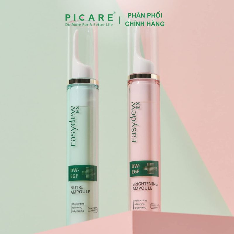 Tinh chất giúp dưỡng sáng da cấp ẩm hỗ trợ dấu hiệu lão hóa ban ngày Easydew Ex DW-EGF Nutri Ampoule 15ml