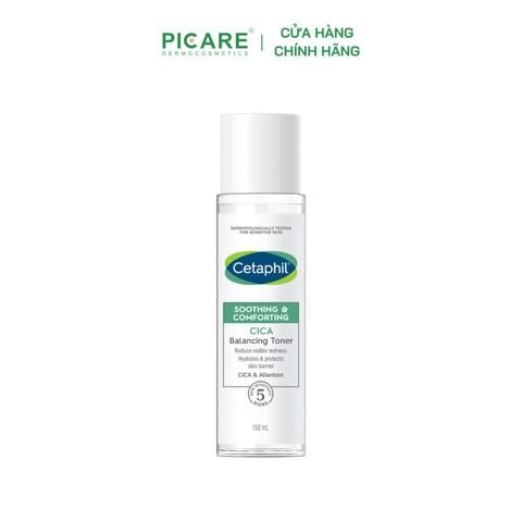 Nước cân bằng phục hồi và nuôi dưỡng da Cetaphil Soothing & Comforting Cica Balancing Toner 150ml