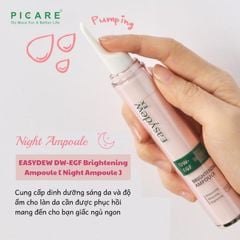 Tinh Chất Hỗ Trợ Phục Hồi Quầng Thâm, Bọng Mắt Ban Đêm Easydew Ex Brightening Ampoule 15ml