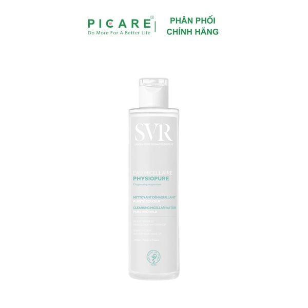Dung Dịch Tẩy Trang Dành Cho Da Nhạy Cảm SVR Physiopure Eau Micellaire ( 75ml - 200ml - 400ml )