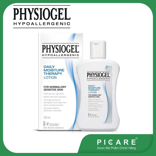 Sữa dưỡng ẩm hằng ngày cho da khô, da nhạy cảm Physiogel Daily Moisture Therapy Lotion 200ml