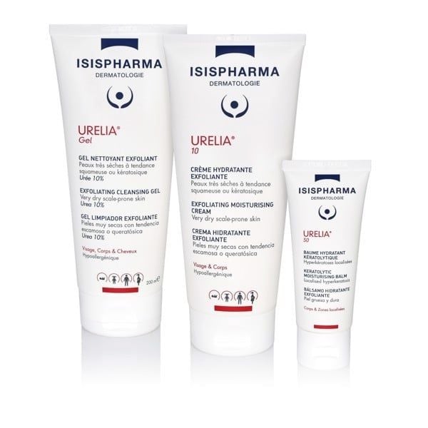 Isis Pharma GeL Tắm Cho Da Bị Kích Ứng, Tăng Sừng Urelia Gel 200ml