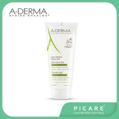 Gel rửa mặt tắm gội dịu nhẹ dành cho da bé da nhạy cảm A-Derma Hydra Shower Gel Protective 200ml