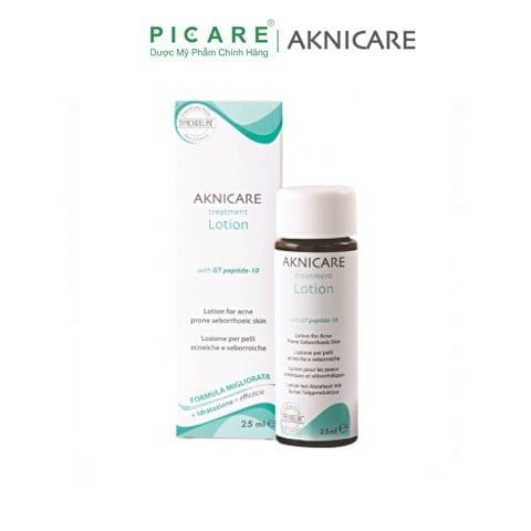 Lotion giảm mụn viêm mụn mủ Aknicare Treatment Lotion 25ml
