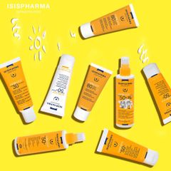 Kem chống nắng nâng tone da nhạy cảm Isis Pharma Uveblock SPF50+ Mineral Tinted Cream 40ml [ Có Màu ]