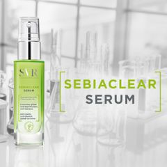 Tinh chất giảm mụn mờ thâm làm mịn da dành cho da dầu mụn SVR Sebiaclear Serum 30ml