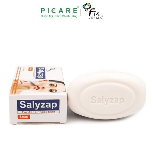 Xà phòng giảm mụn mờ thâm nám Fixderma Salyzap Soap ( 30g - 75g )