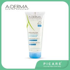 Gel Tắm Toàn Thân Dịu Nhẹ Cho Bé A-Derma  A-Derma Primalba Gentle Cleansing 200ml