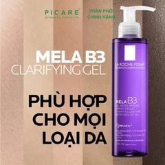 Sữa rửa mặt mờ thâm sáng da La Roche Posay Mela B3 Clarifying Micro-Peeling Gel 200ml