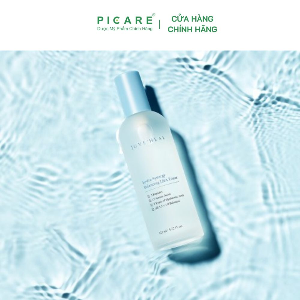 Nước cân bằng cấp ẩm dưỡng sáng da Juve’Heal Hydro Synergy Balancing LHA Toner 125ml